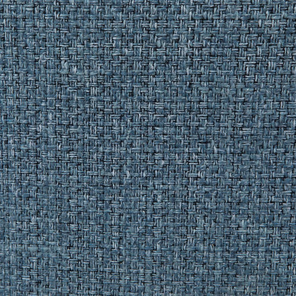 Denim Blue Walnut | Malden Bentwood Dining Chair in Grey Woven Fabric