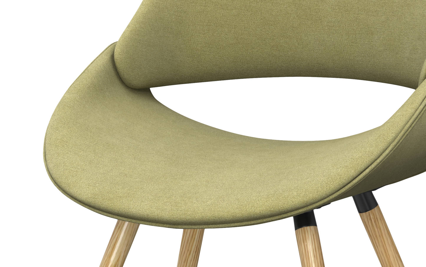 Acid Green Natural Oak | Malden Bentwood Dining Chair