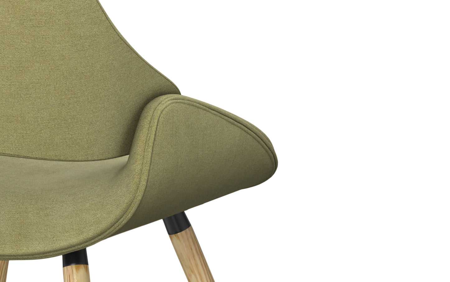 Acid Green Natural Oak | Malden Bentwood Dining Chair