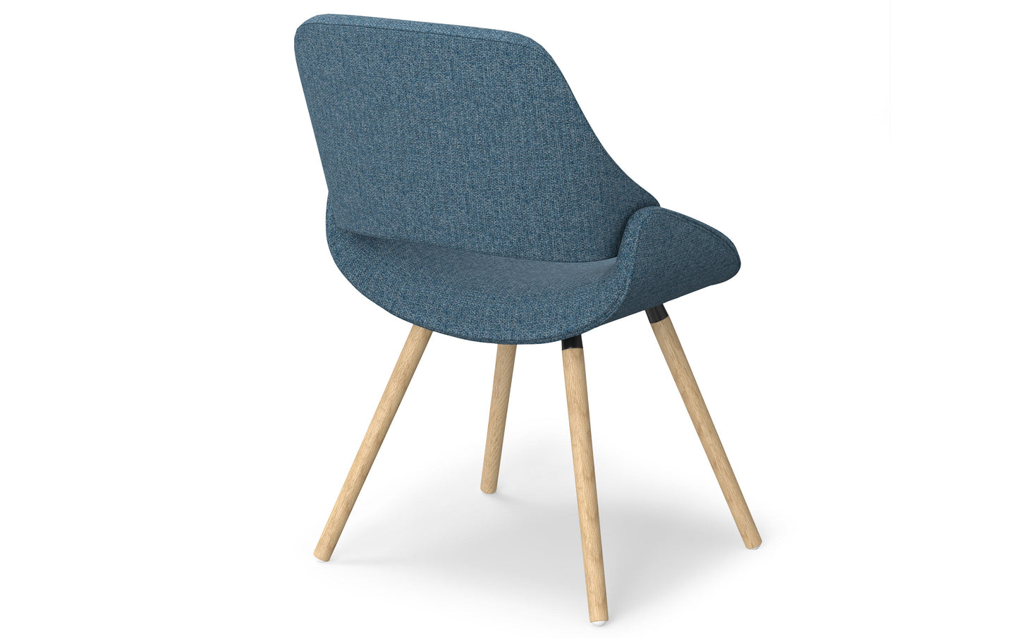 Denim Blue Natural Oak | Malden Bentwood Dining Chair