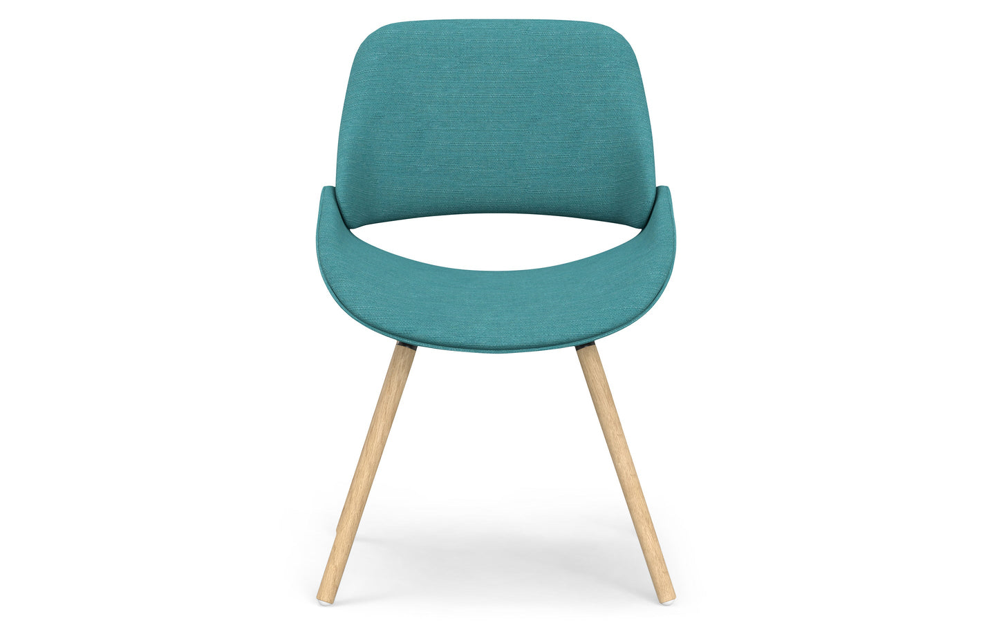 Turquoise Blue Natural Oak | Malden Bentwood Dining Chair