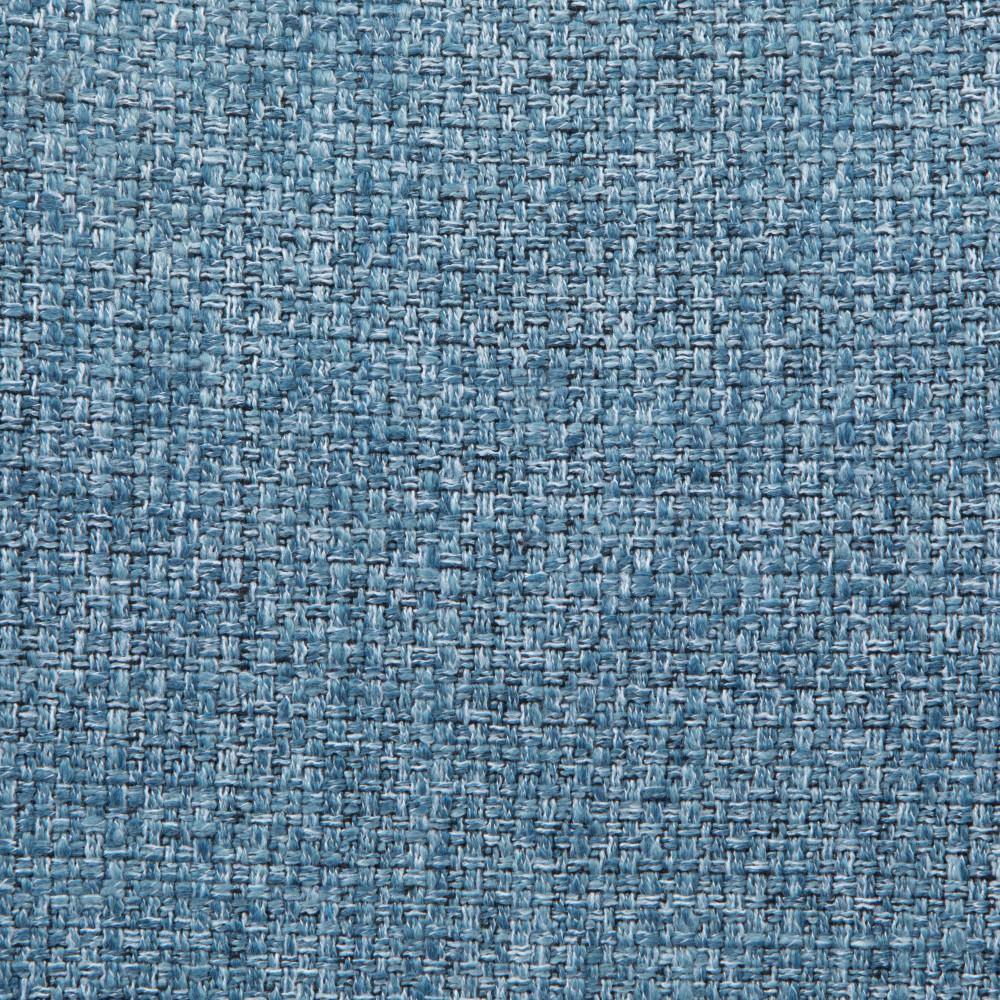 Denim Blue Walnut Woven Fabric | Malden Bentwood Dining Chair in Grey Woven Fabric