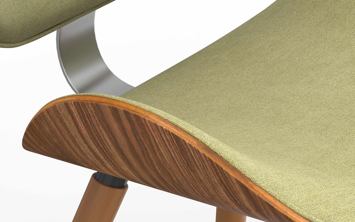 Acid Green Linen Style Fabric| Marana Dining Chair