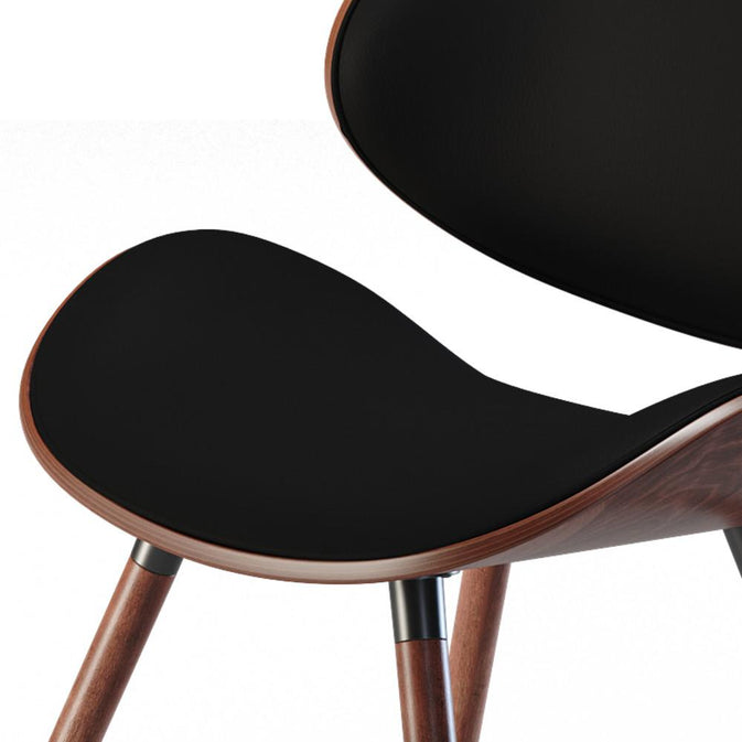 Black Vegan Leather | Marana Dining Chair