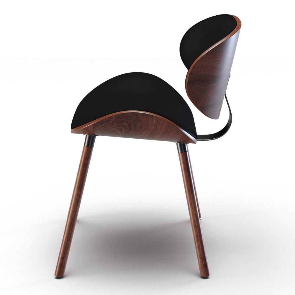 Black Vegan Leather | Marana Dining Chair