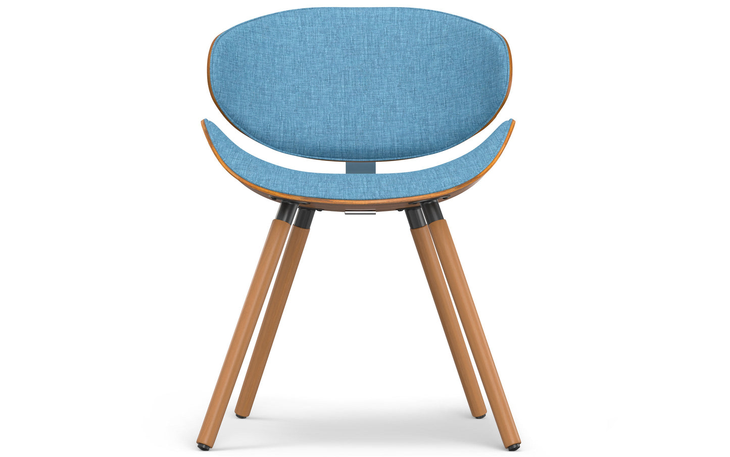 Blue Linen Style Fabric| Marana Dining Chair