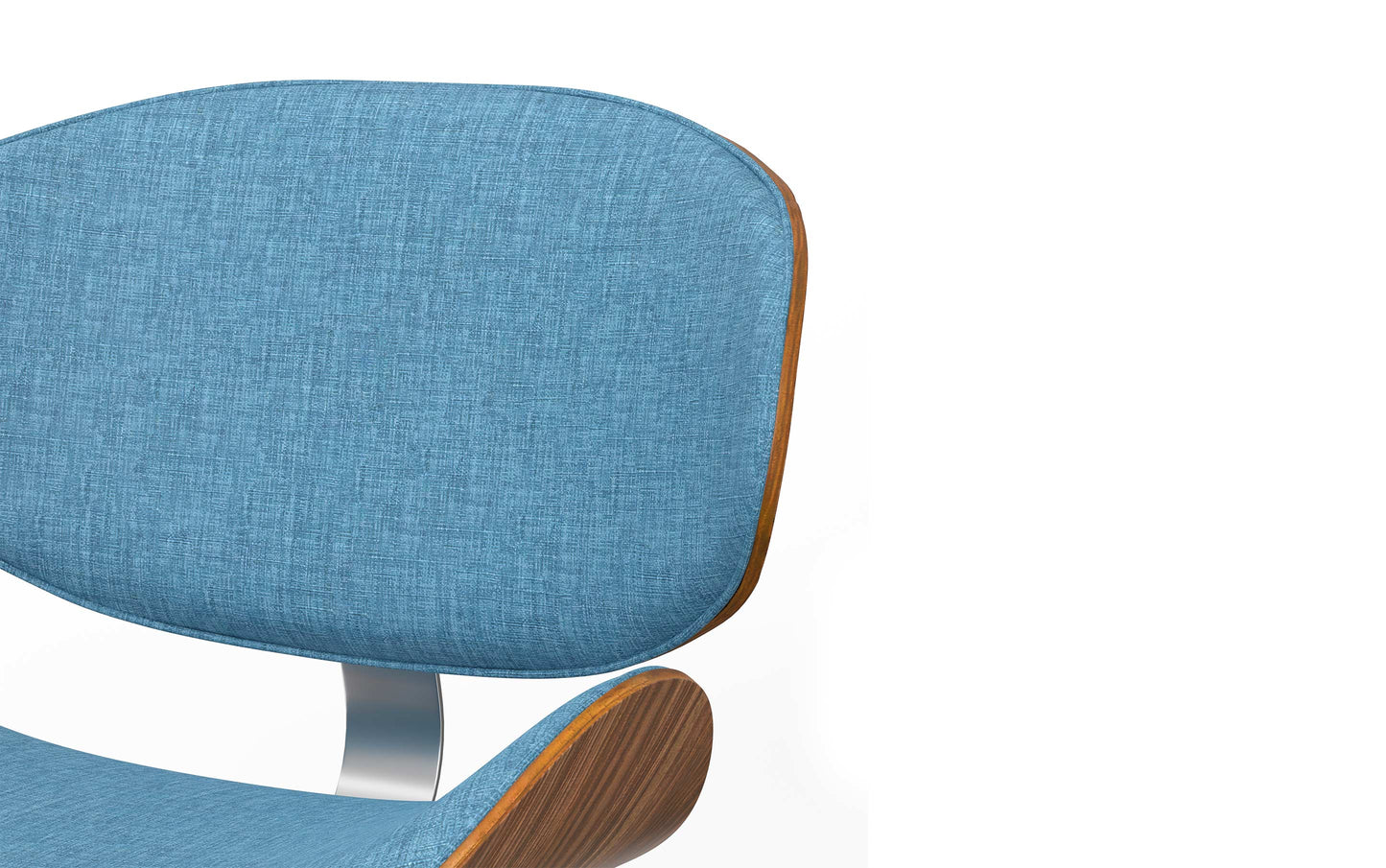 Blue Linen Style Fabric| Marana Dining Chair