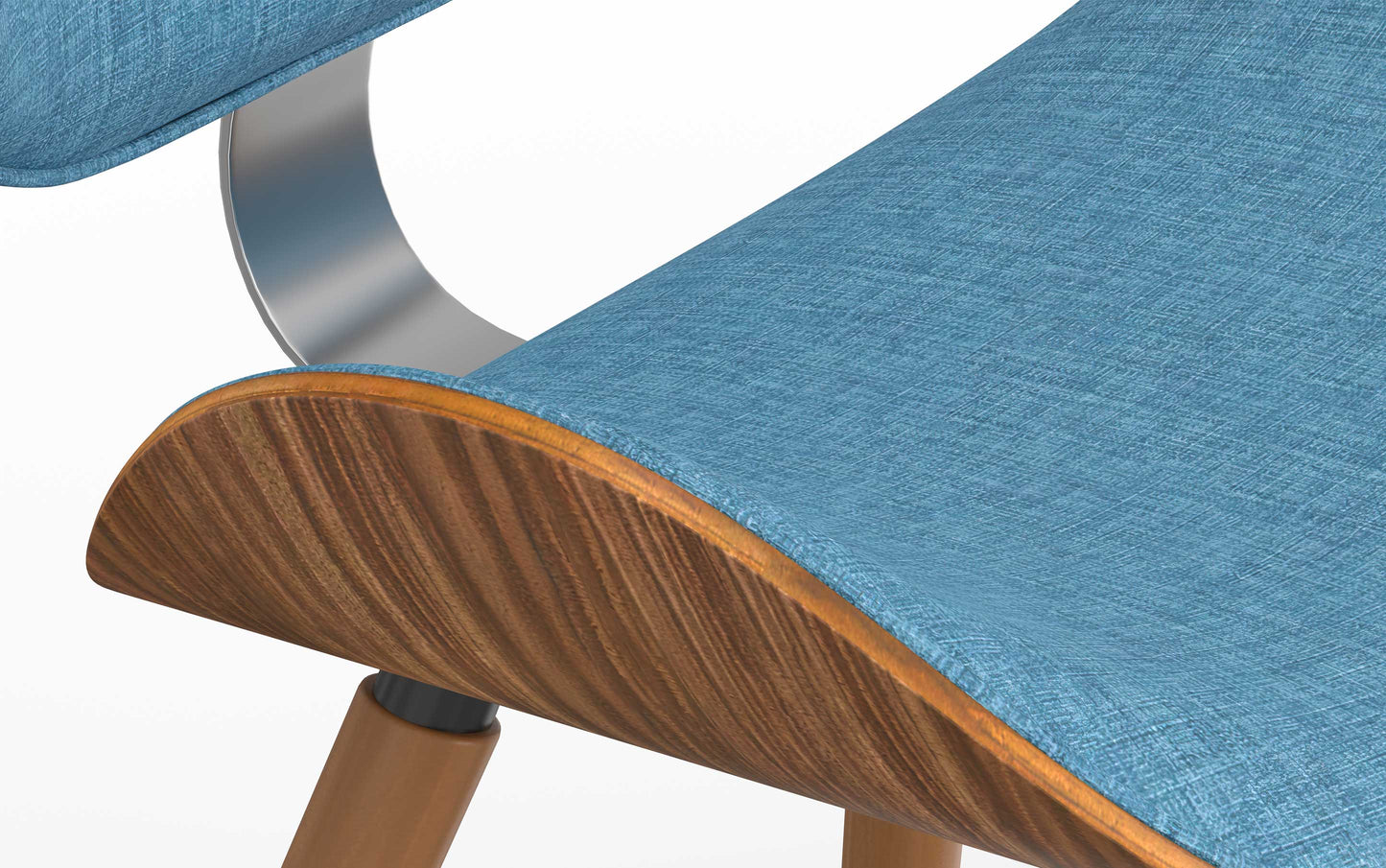 Blue Linen Style Fabric| Marana Dining Chair