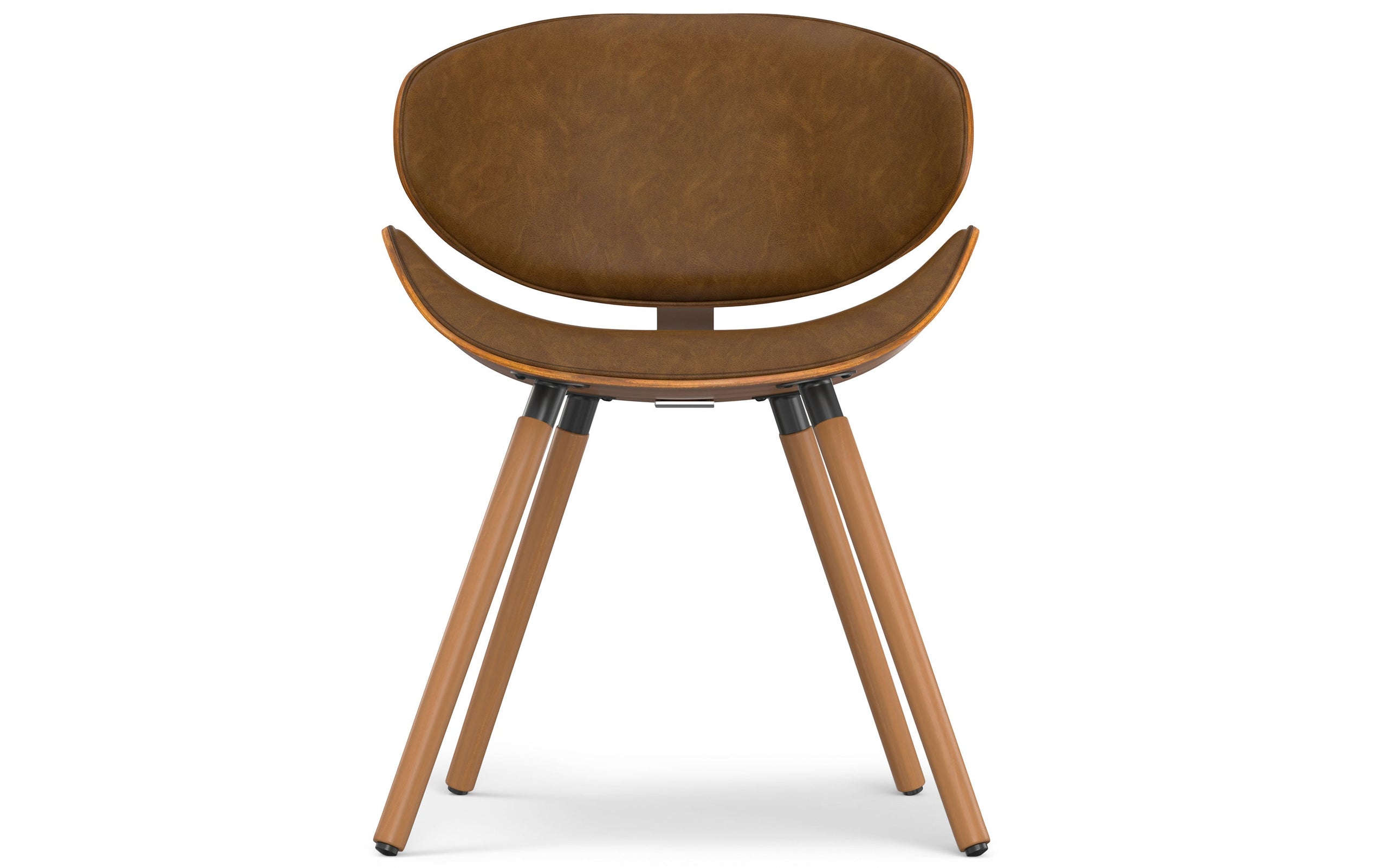 Deep Tan Vegan Leather | Marana Dining Chair