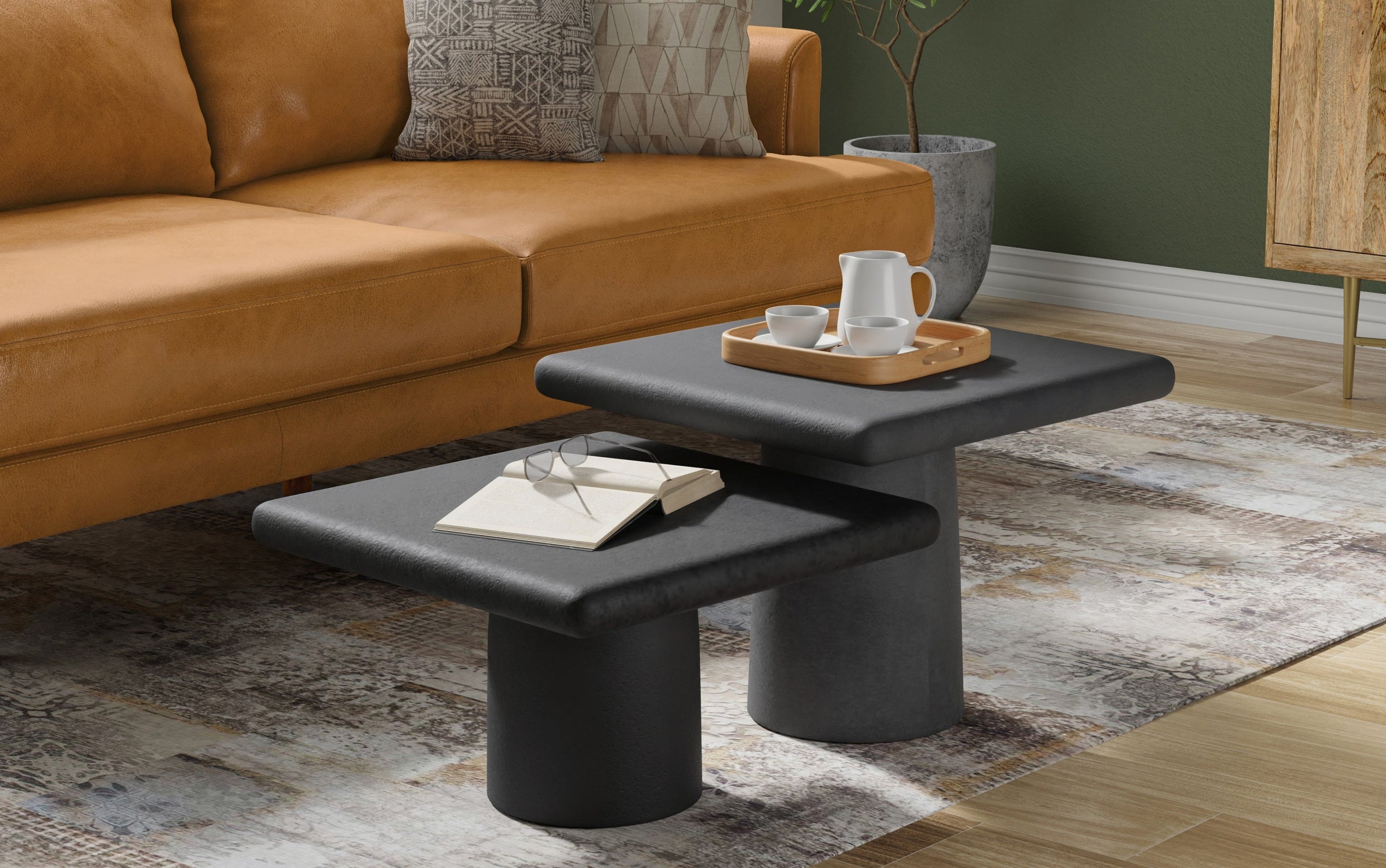 Zachary Coffee Table 2 Piece Set