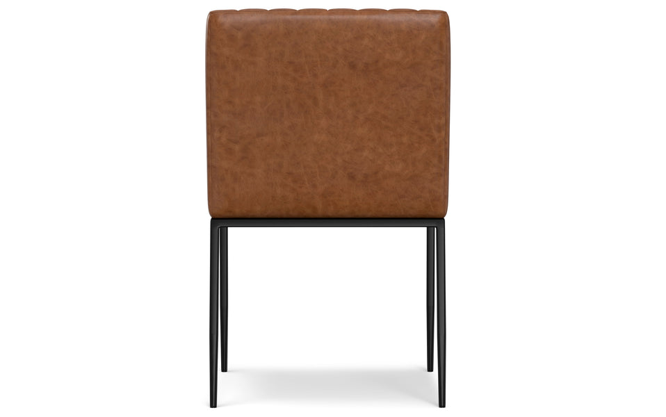 Distressed Tan Distressed Vegan Leather | Melody Dining Chair ( Set of 2 )