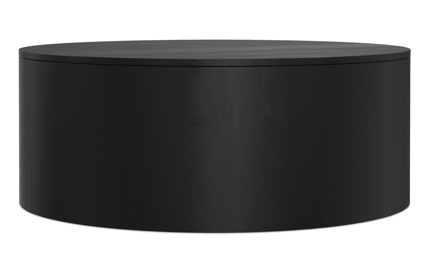 Black | Millbury Drum Coffee Table