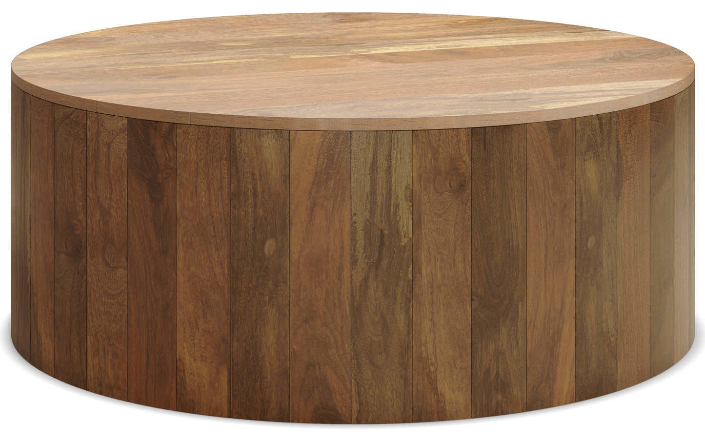 Natural | Millbury Drum Coffee Table