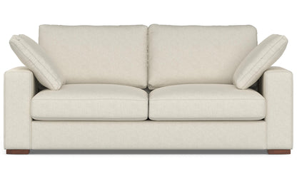 Cream Performance Fabric | Charlie 78 inch Deep Seater Sofa