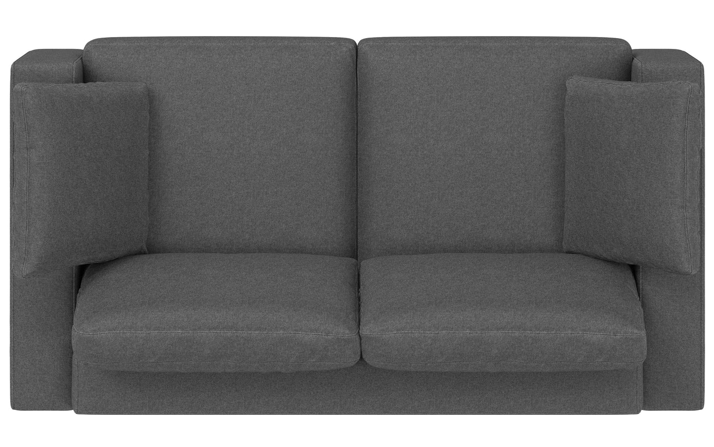 Pebble Grey Performance Fabric | Charlie 78 inch Deep Seater Sofa