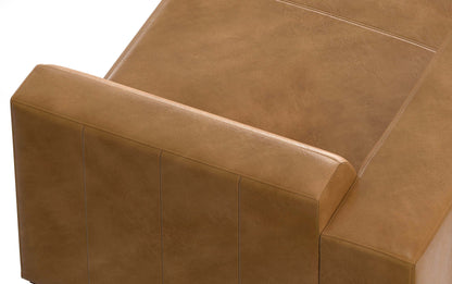 Sienna Genuine Leather | Rex Left Chaise Module in Genuine Leather