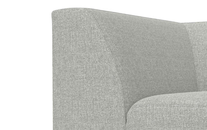 Pale Grey Performance Fabric | Rex Corner Module in Performance Fabric