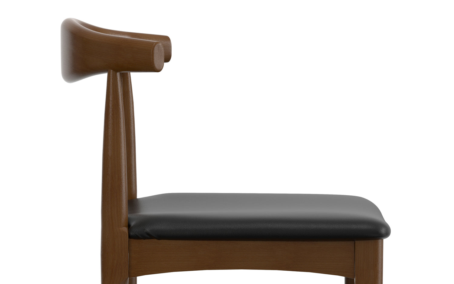 Black Vegan Leather | Molly Dining Chair (Set of 2)