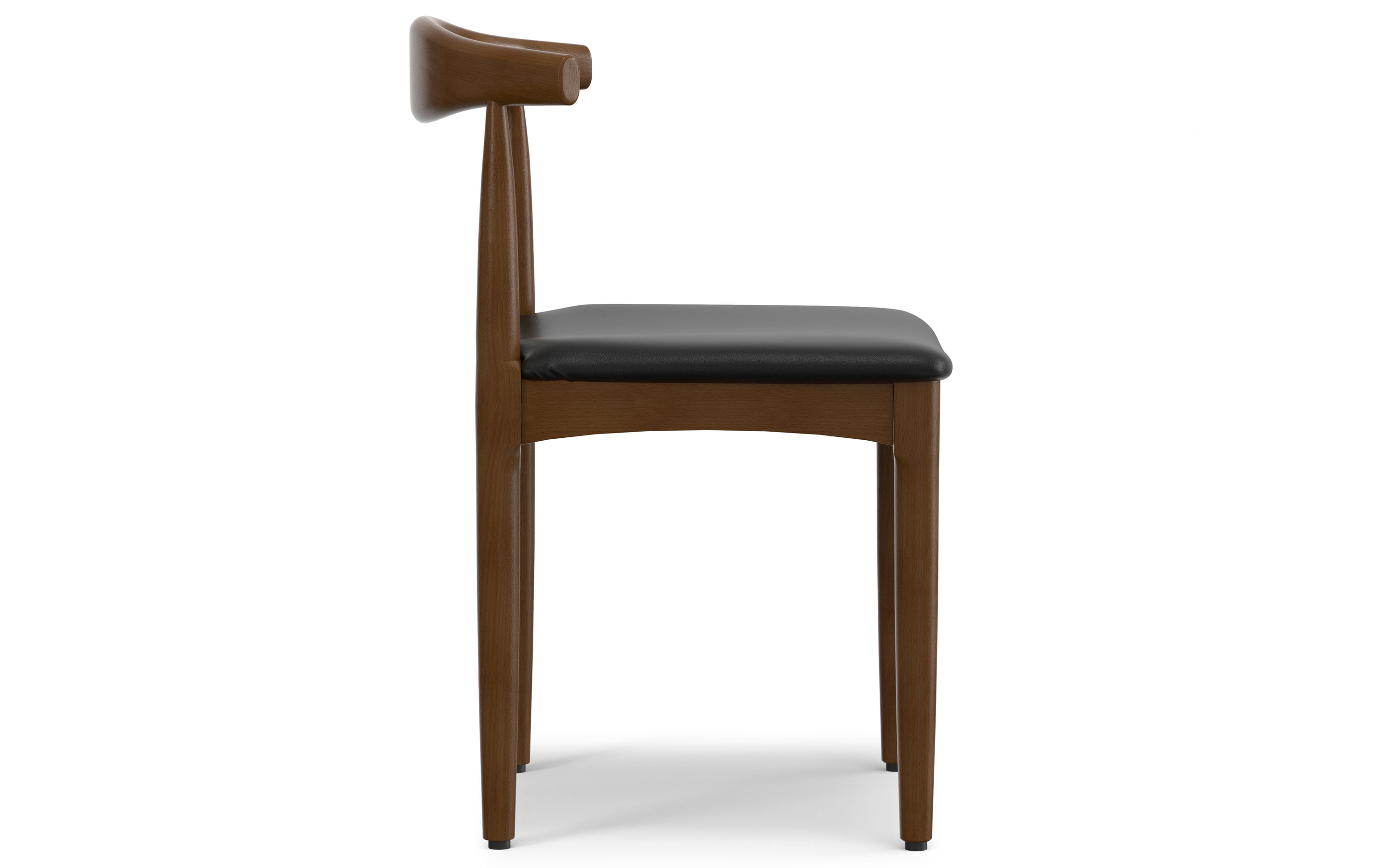 Black Vegan Leather | Molly Dining Chair (Set of 2)