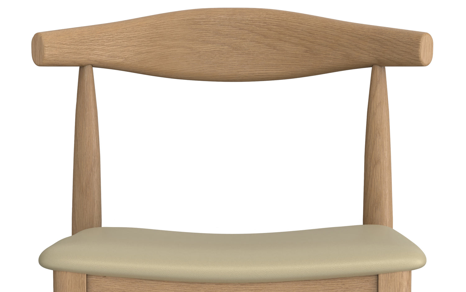 Cream Vegan Leather | Molly Dining Chair (Set of 2)