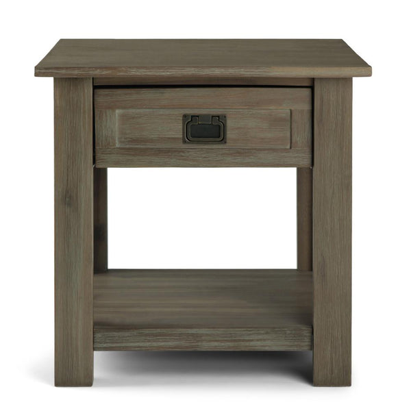 Distressed Grey | Monroe End Side Table