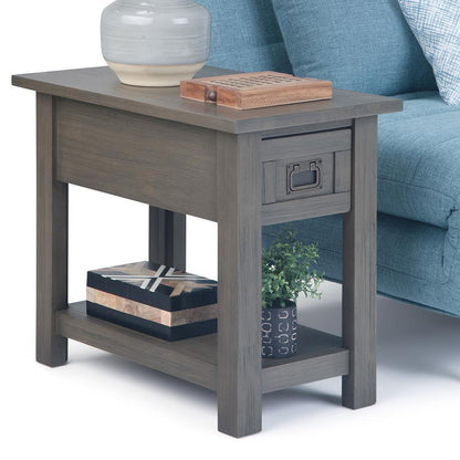 Farmhouse Grey | Monroe Narrow Side Table