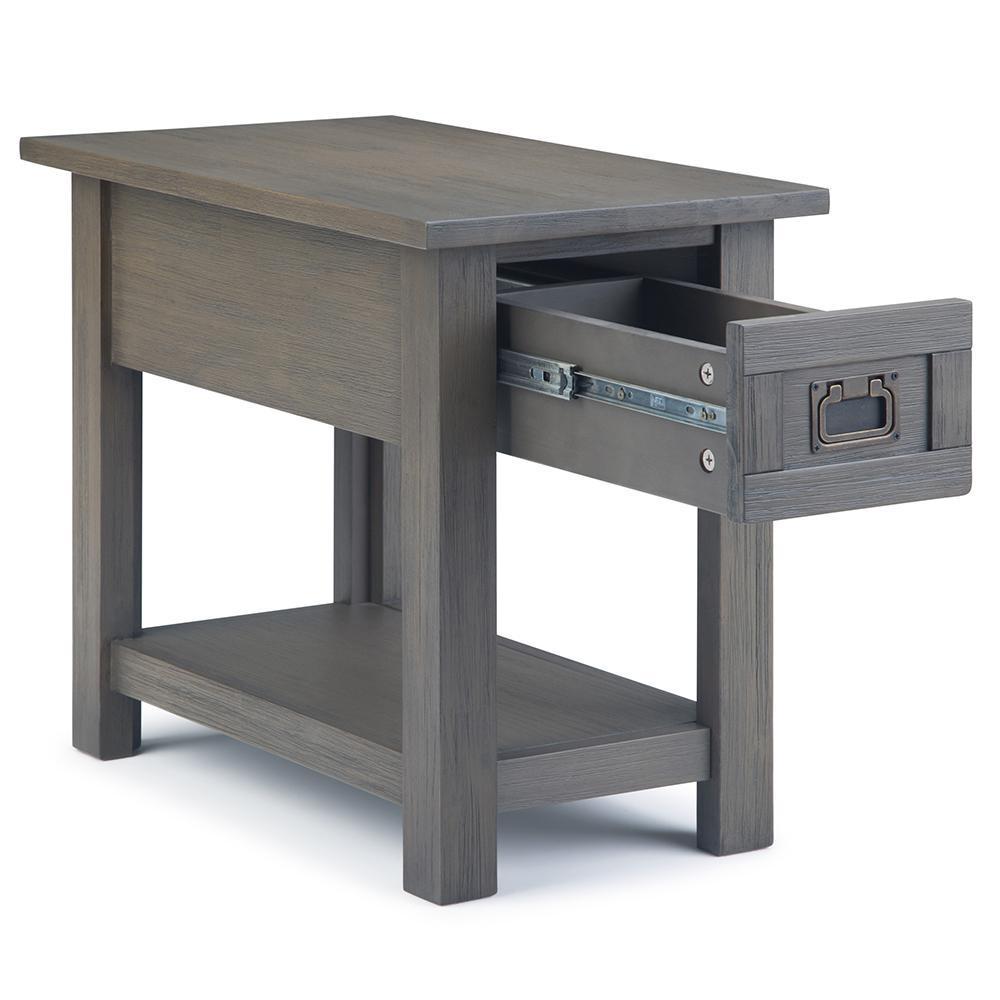 Farmhouse Grey | Monroe Narrow Side Table