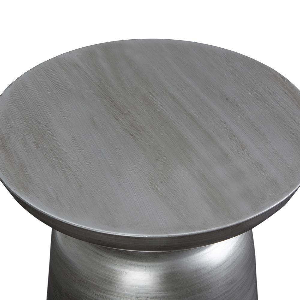 Silver | Toby Metal Accent Table