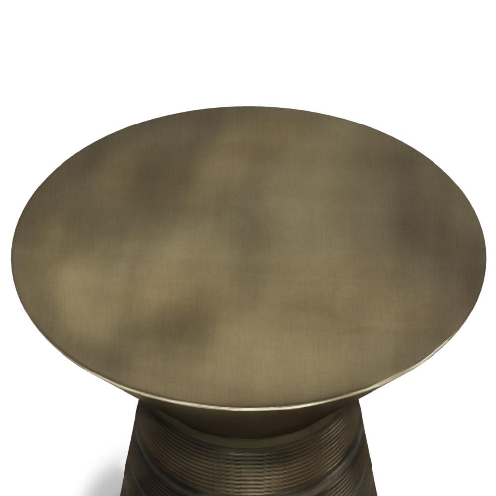 Antique Gold | Sheridan Metal Accent Table