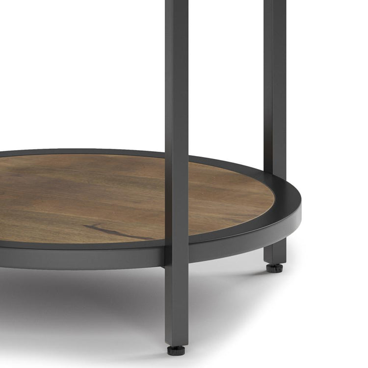 Warm Grey Black | Jenna Round Side Table