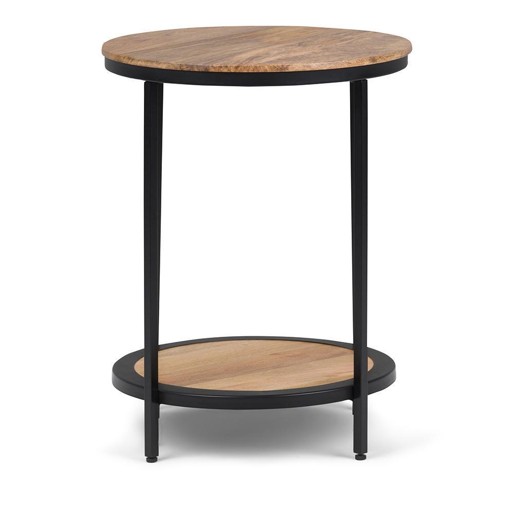 Natural Black | Jenna Round Side Table