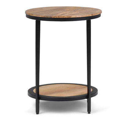 Natural Black | Jenna Round Side Table