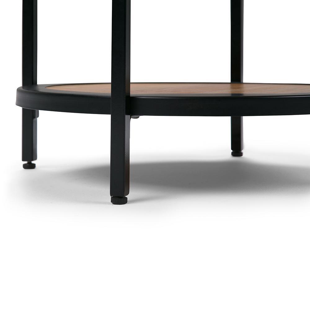 Natural Black | Jenna Round Side Table