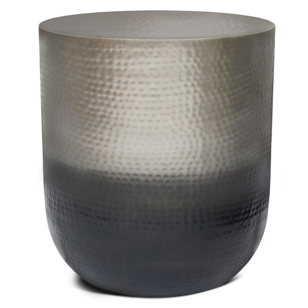 Silver Ombre | Nova Metal Side Table