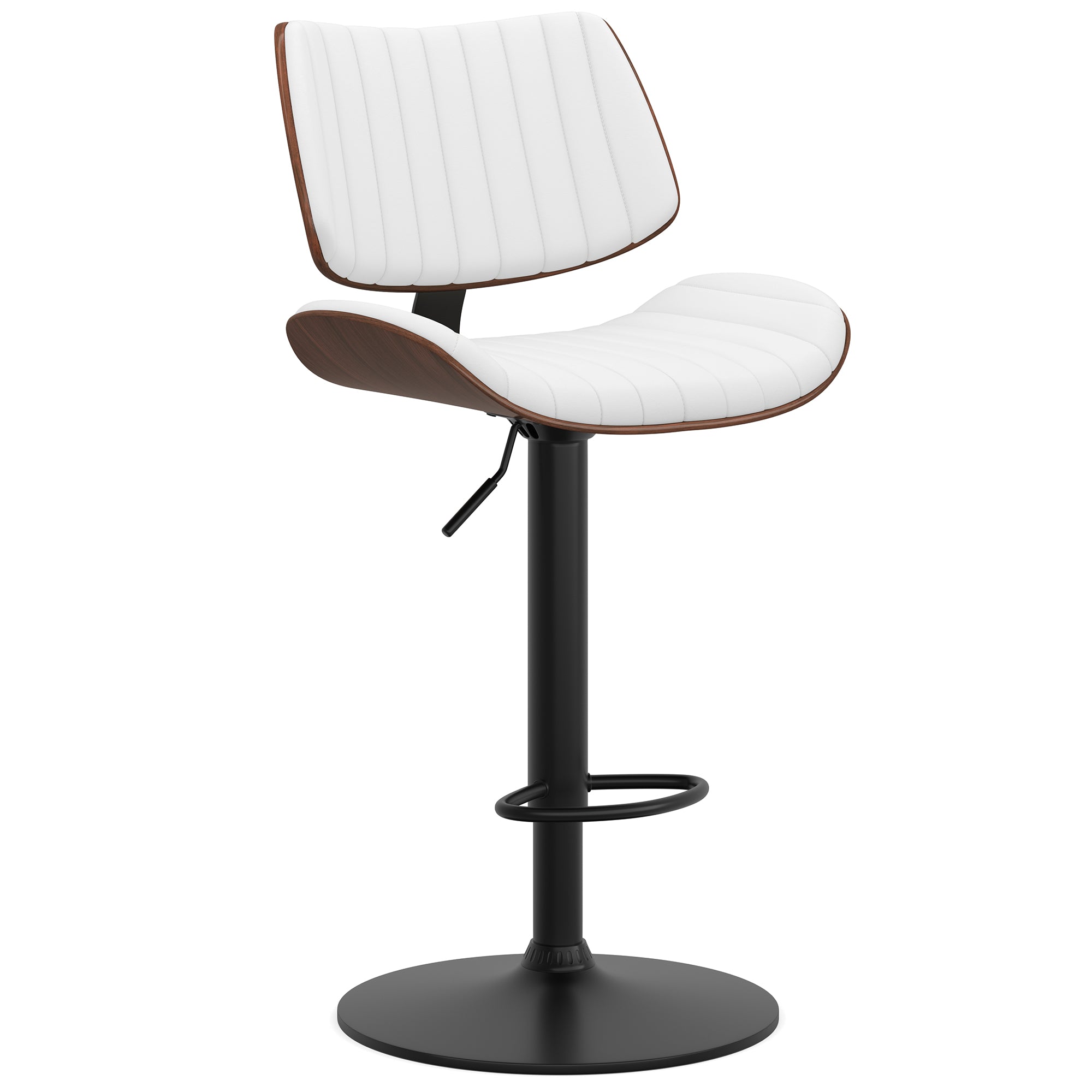 Swivel bar stool online with backrest