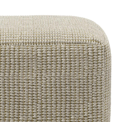 Zelma Square Woven Outdoor/ Indoor Pouf