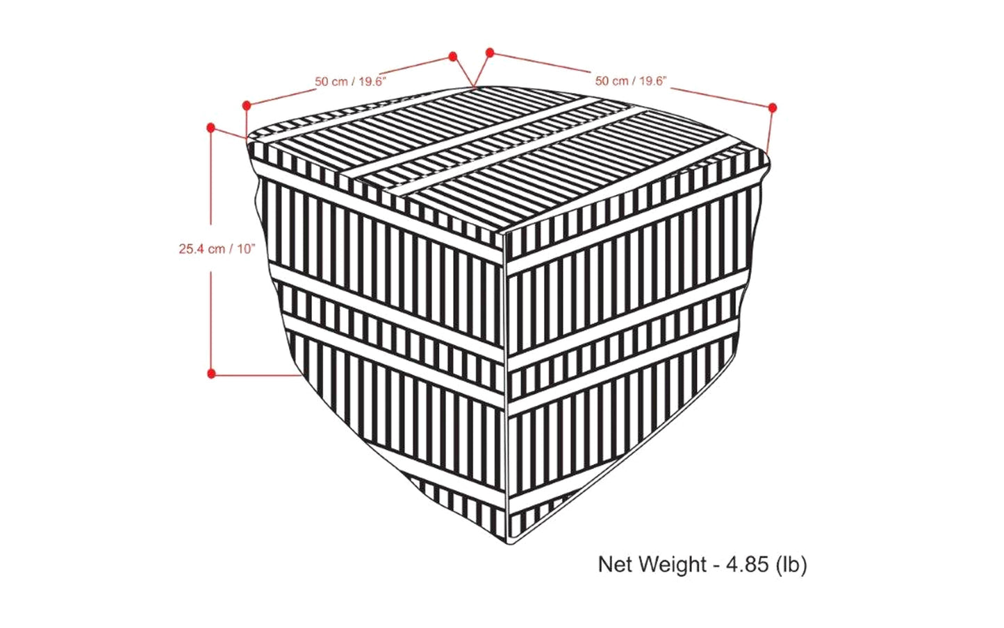 Safford Outdoor/ Indoor Pouf