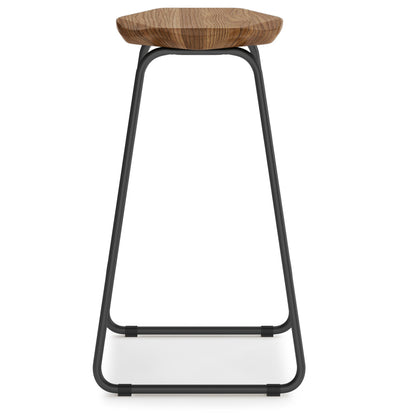 Orson Saddle Counter Height Stool (Set of 2)