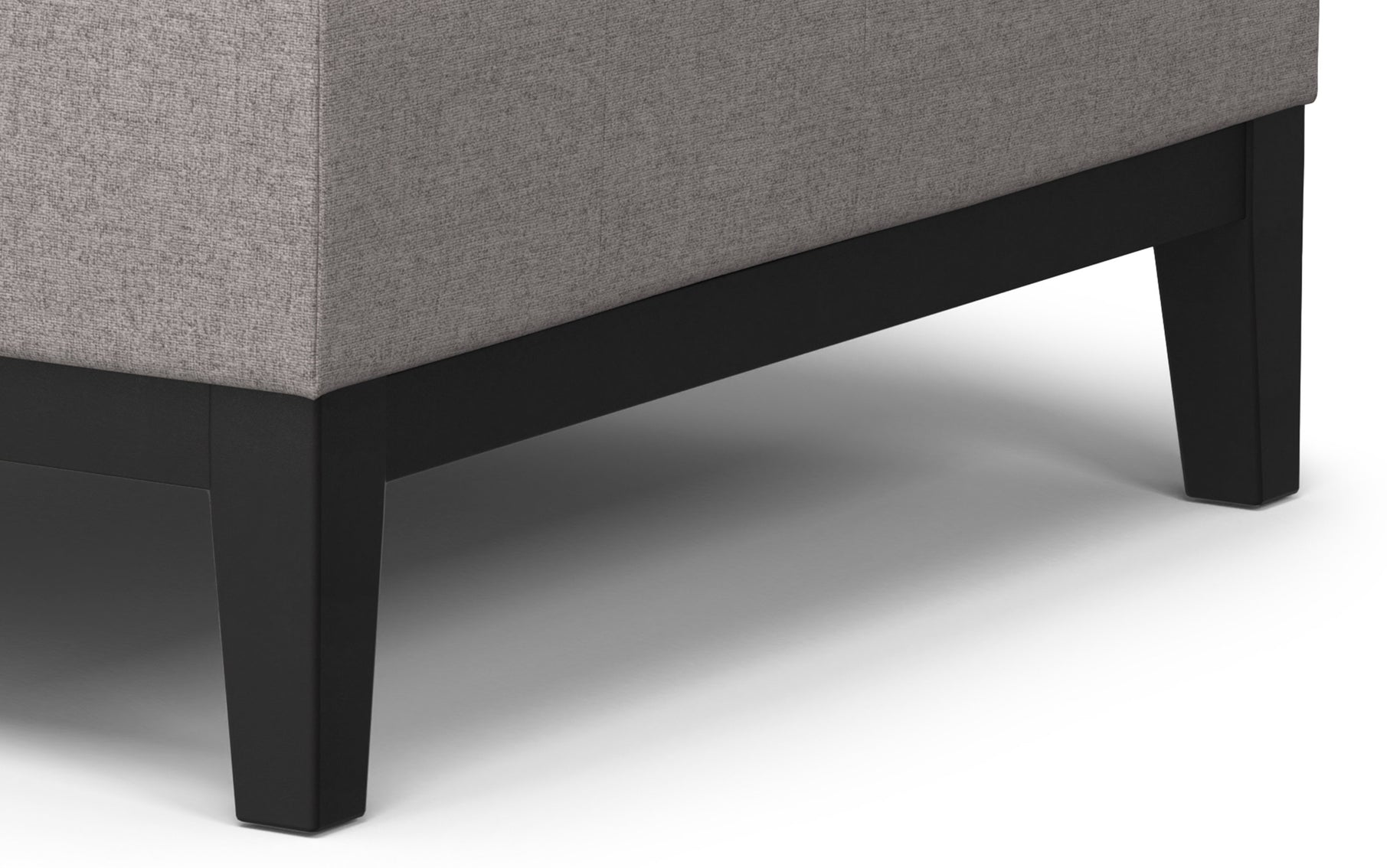 Cloud Grey Linen Style Fabric | Dover Lift Top Coffee Table Storage Ottoman