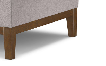 Cloud Grey Linen Style Fabric | Dover Lift Top Coffee Table Storage Ottoman