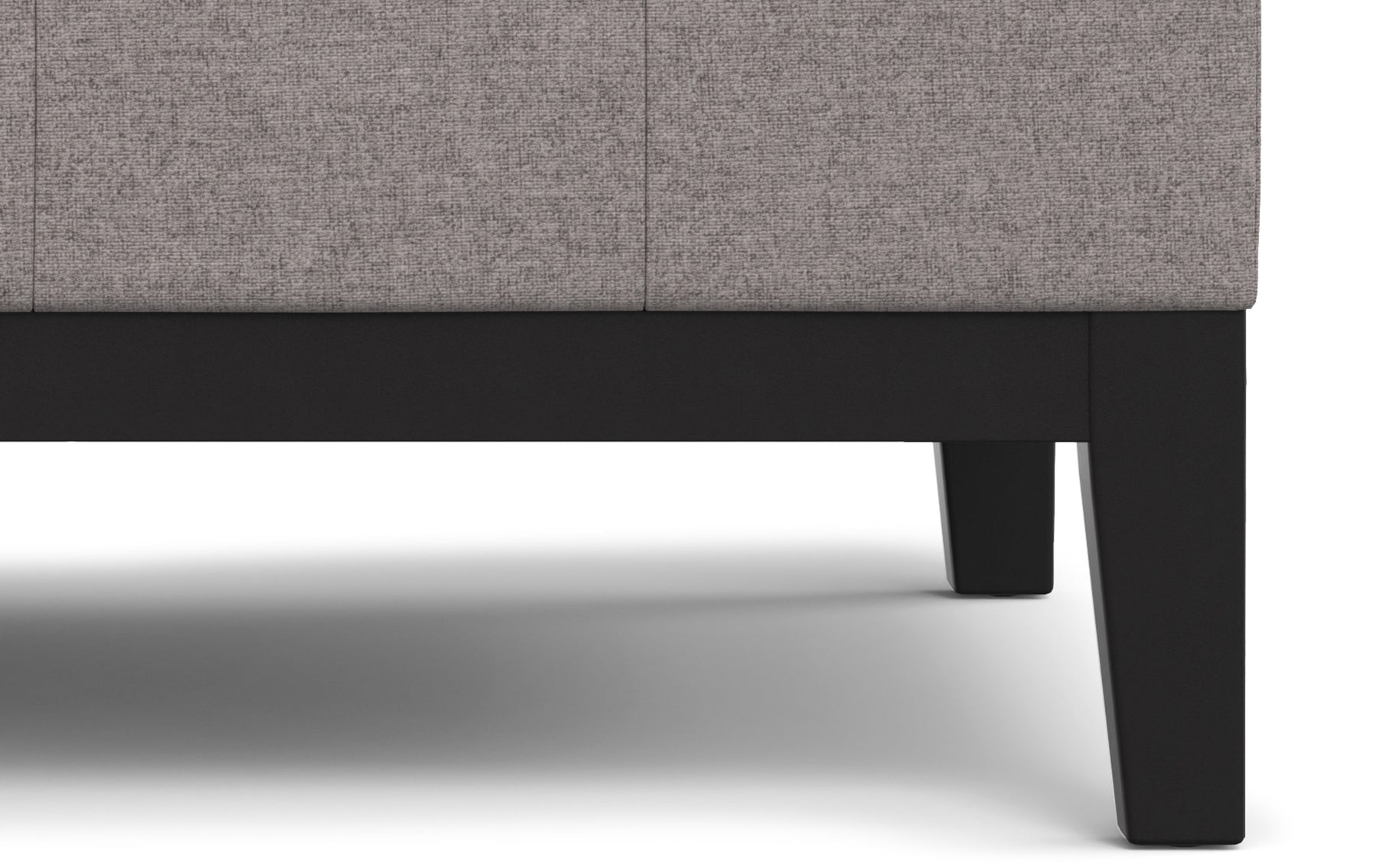 Cloud Grey Linen Style Fabric | Dover Lift Top Coffee Table Storage Ottoman