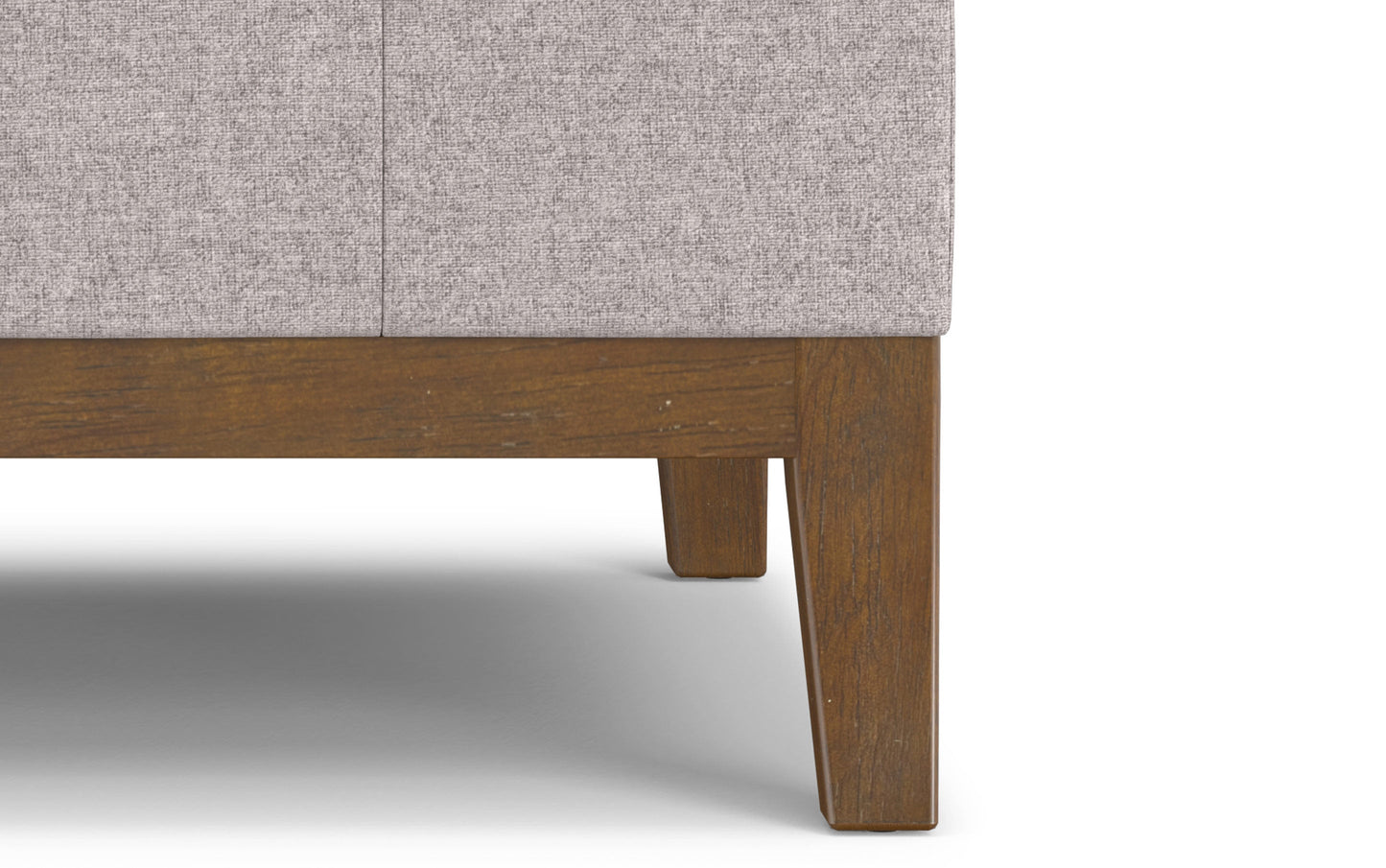 Cloud Grey Linen Style Fabric | Dover Lift Top Coffee Table Storage Ottoman