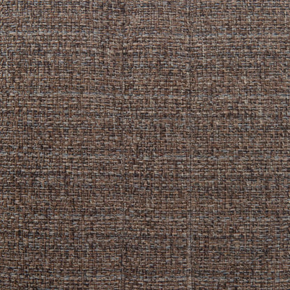 Mink Brown Tweed Style Fabric | Milltown 44 inch Large Ottoman Bench in Linen Style Fabric