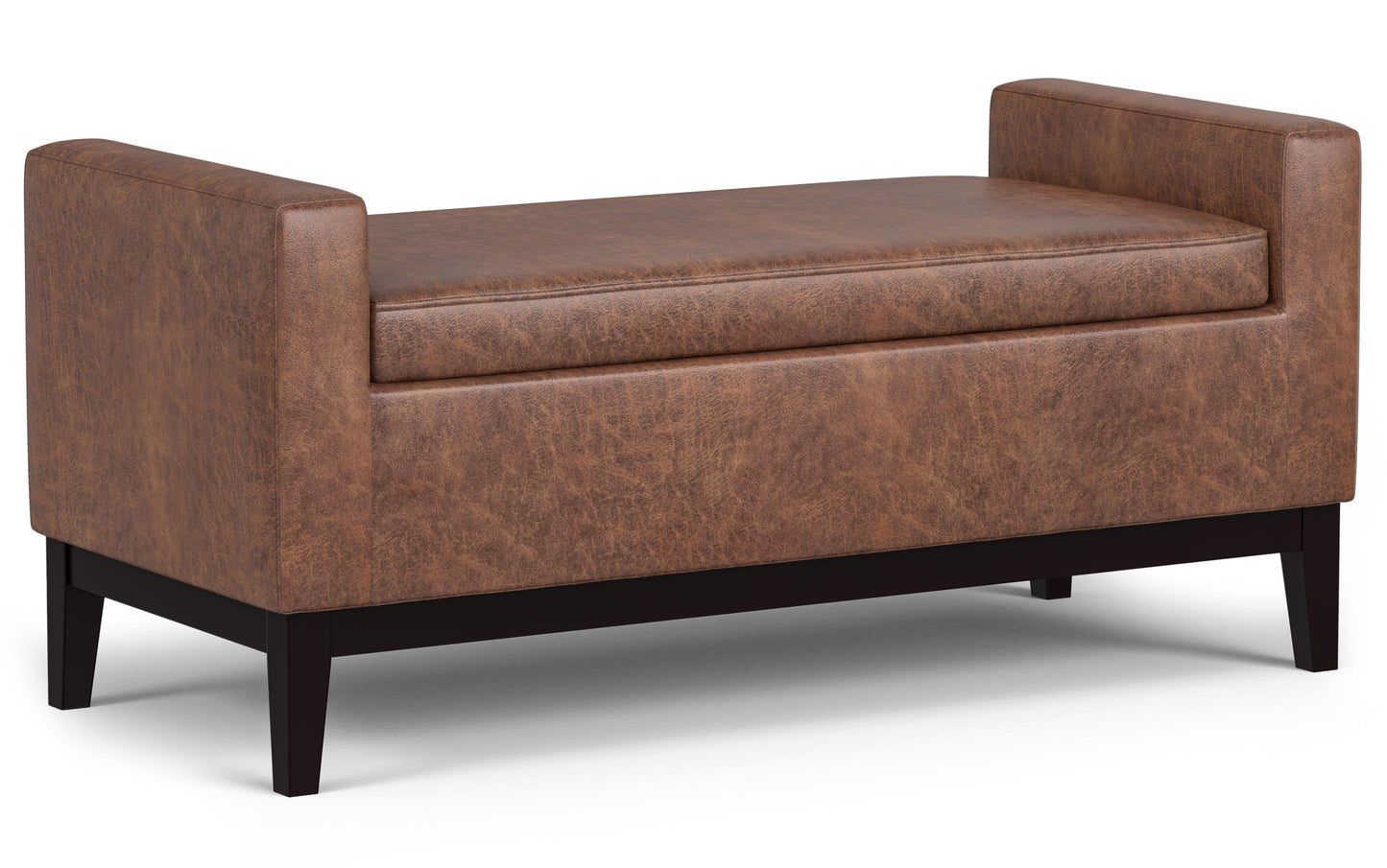 Amber Rectangular Storage Ottoman