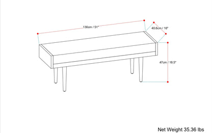 Anya Ottoman Bench