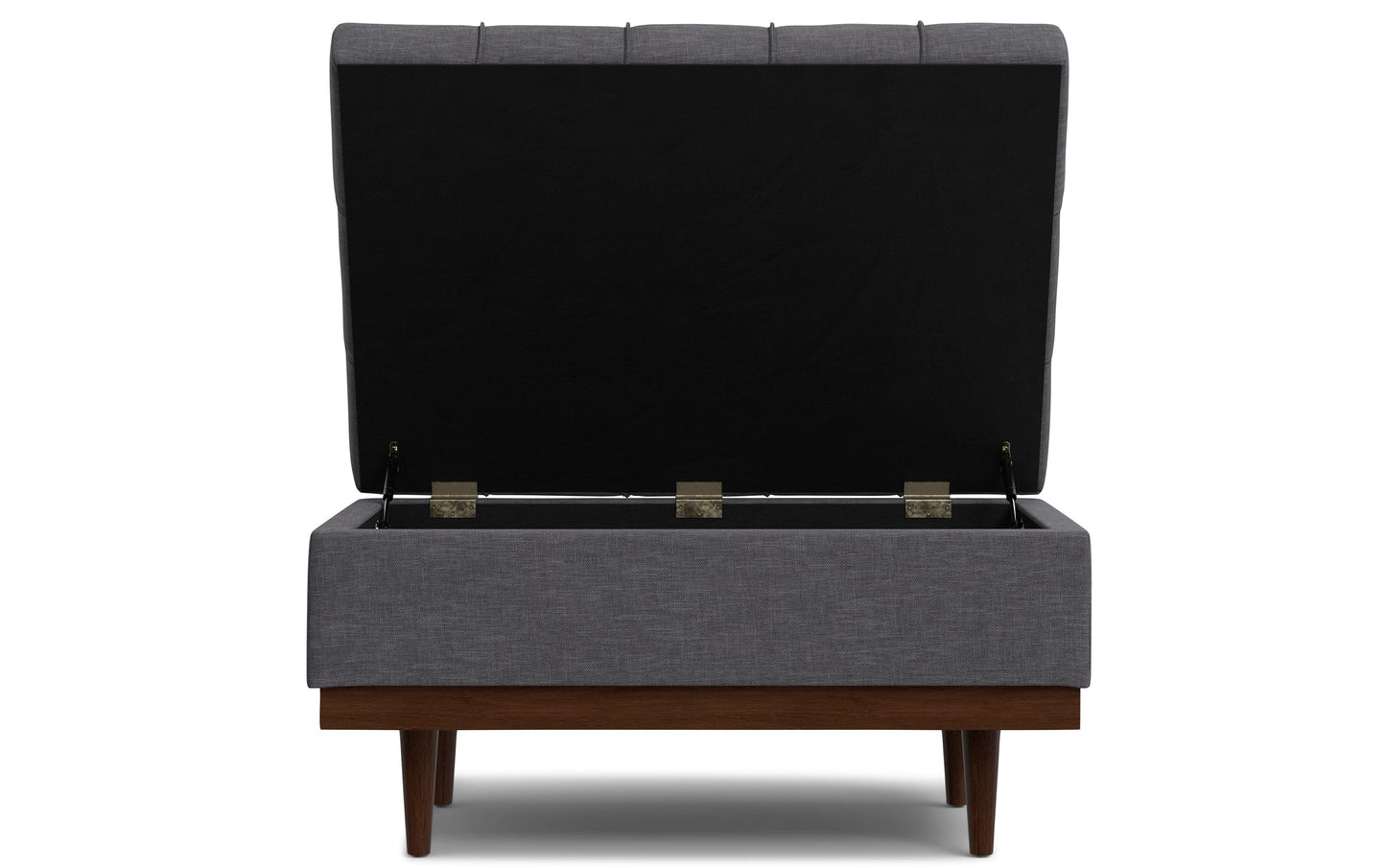 Slate grey Linen Style Fabric | Mariah Coffee Table Storage Ottoman