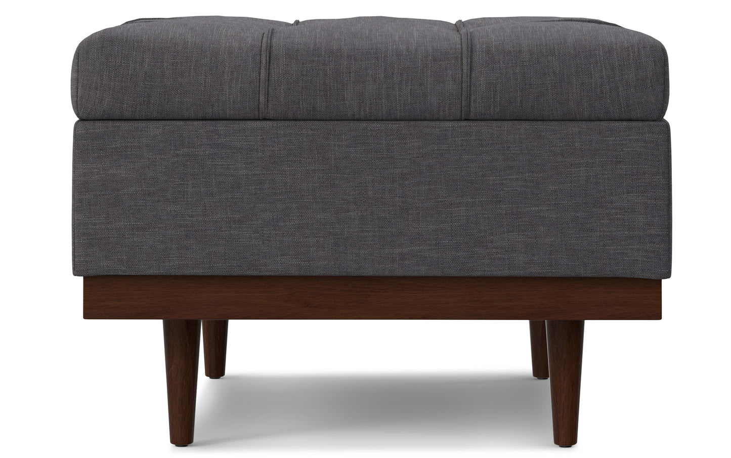 Slate grey Linen Style Fabric | Mariah Coffee Table Storage Ottoman