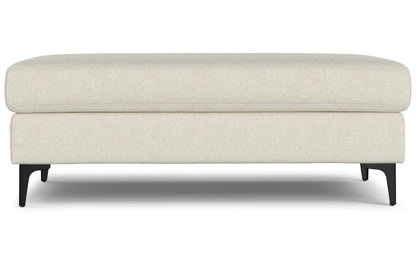 Cream | Ava Mid Century Ottoman Bench