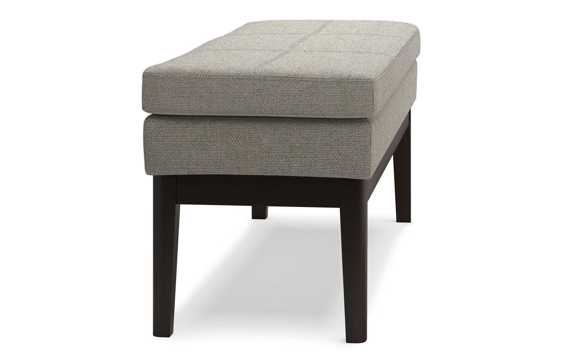 Light Grey | Carlson Ottoman Bench