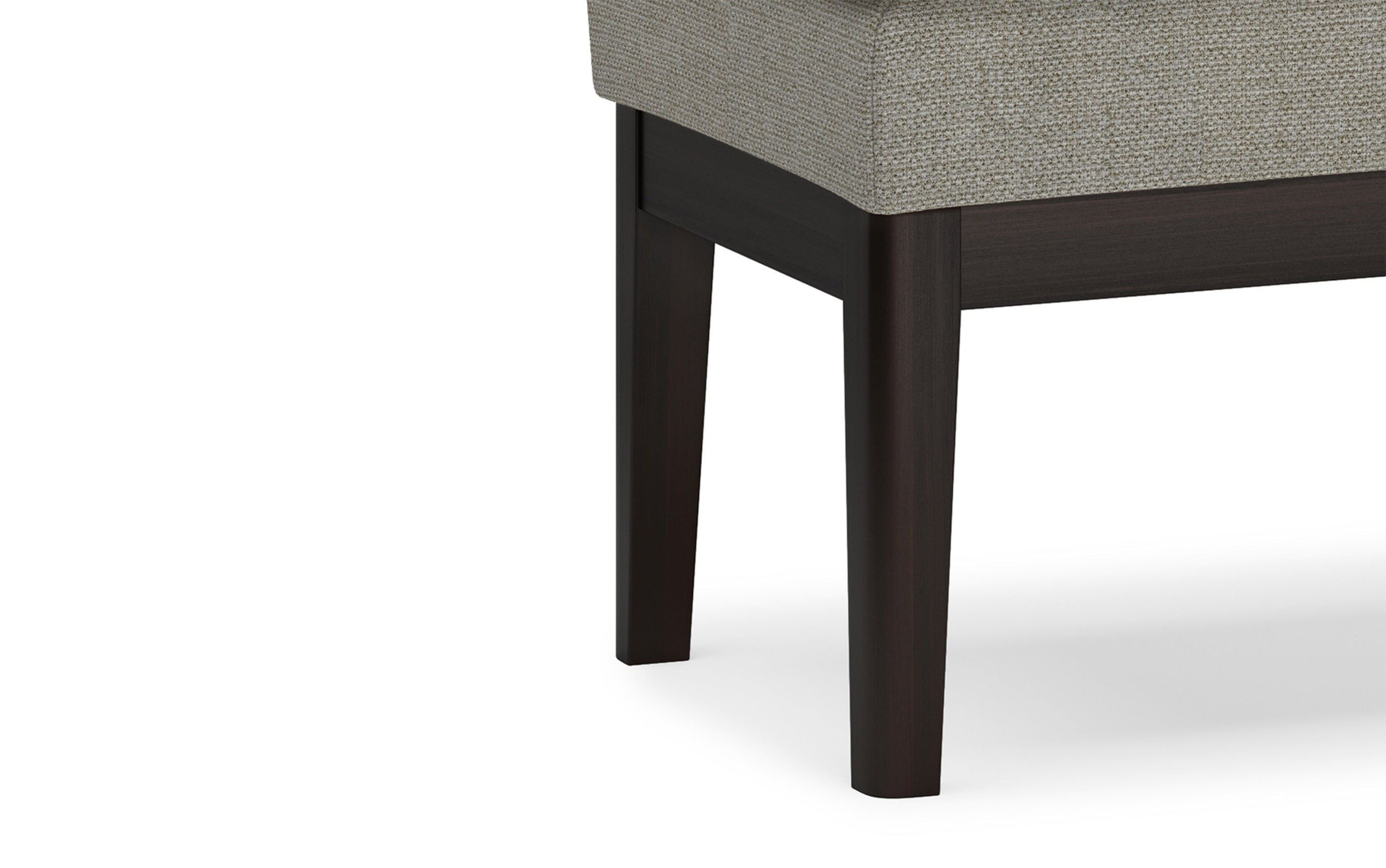 Light Grey | Carlson Ottoman Bench